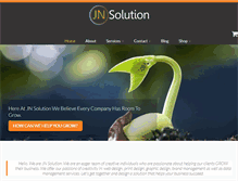 Tablet Screenshot of jnsolution.com